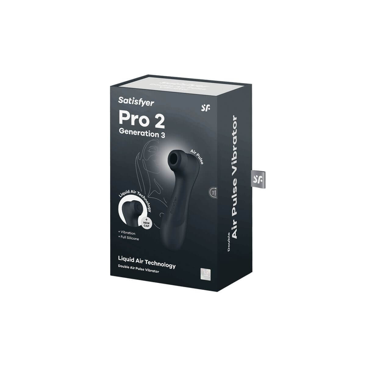Klitoris-Saugstimulator Satisfyer Pro 2 Generation 3 Schwarz