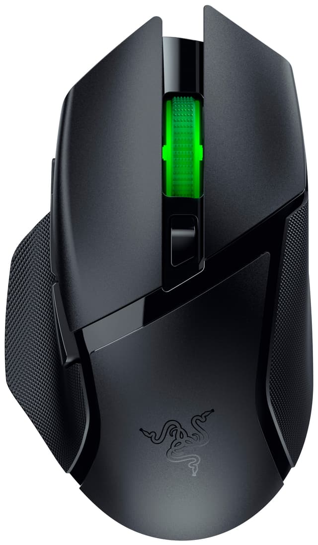 Razer - Basilisk V3 X HyperSpeed - Wireless Ergonomic Gaming Mouse