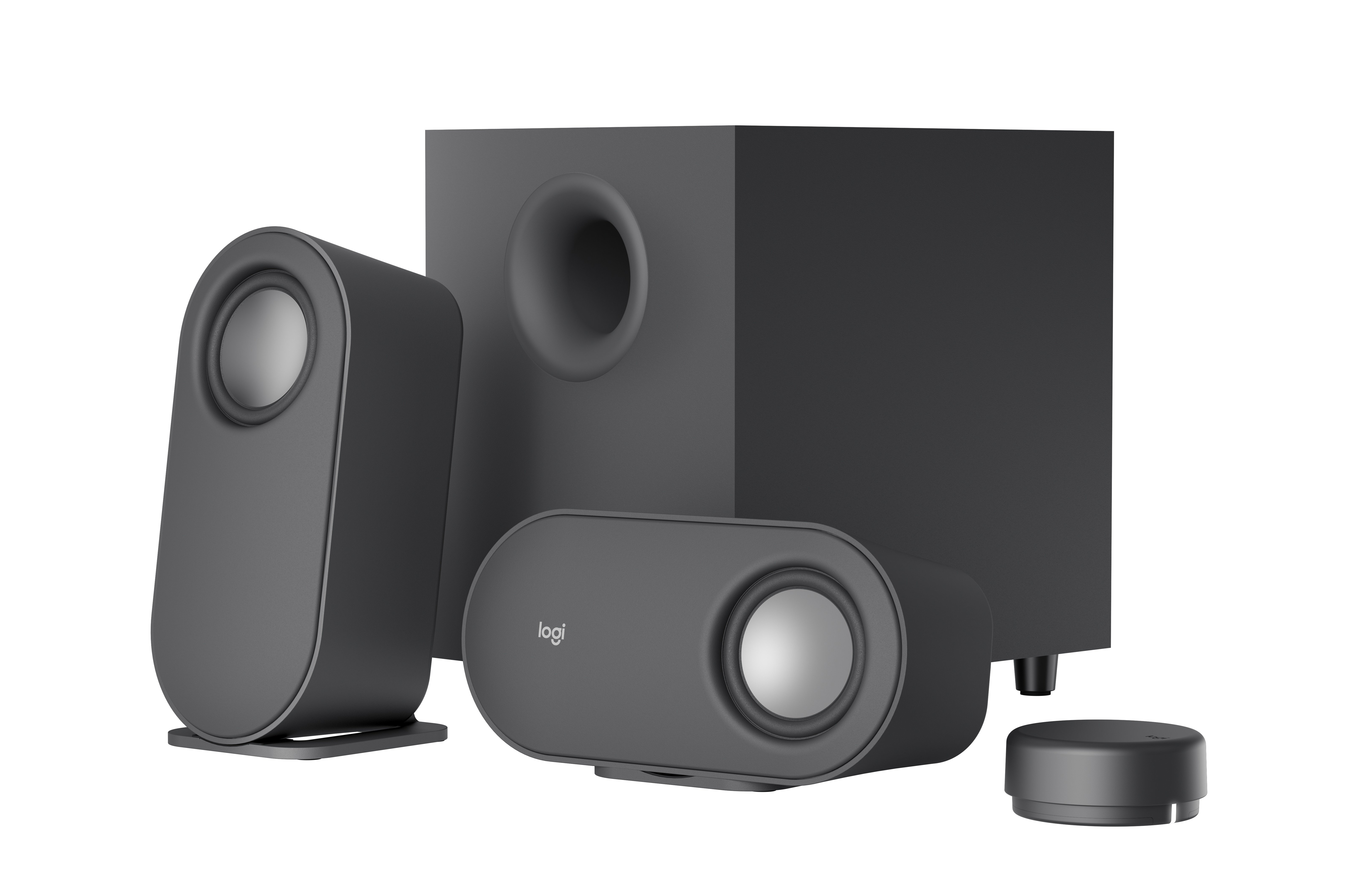 Logitech - Z407 Computerlautsprecher mit Subwoofer und Bluetooth-Verbindung - Graphit