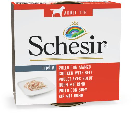 Schesir Filetes De Hähnchen Con Ochse Und Gelee 150 Gr
