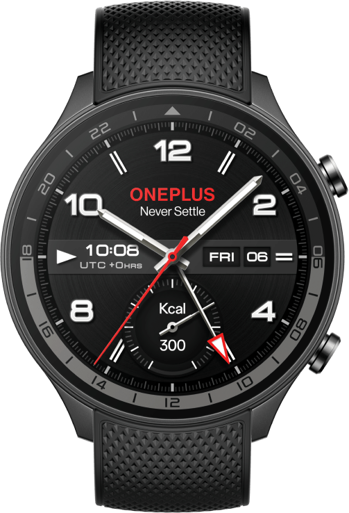 OnePlus Watch 2R - Smartwatch - 1.43" AMOLED - Grijs