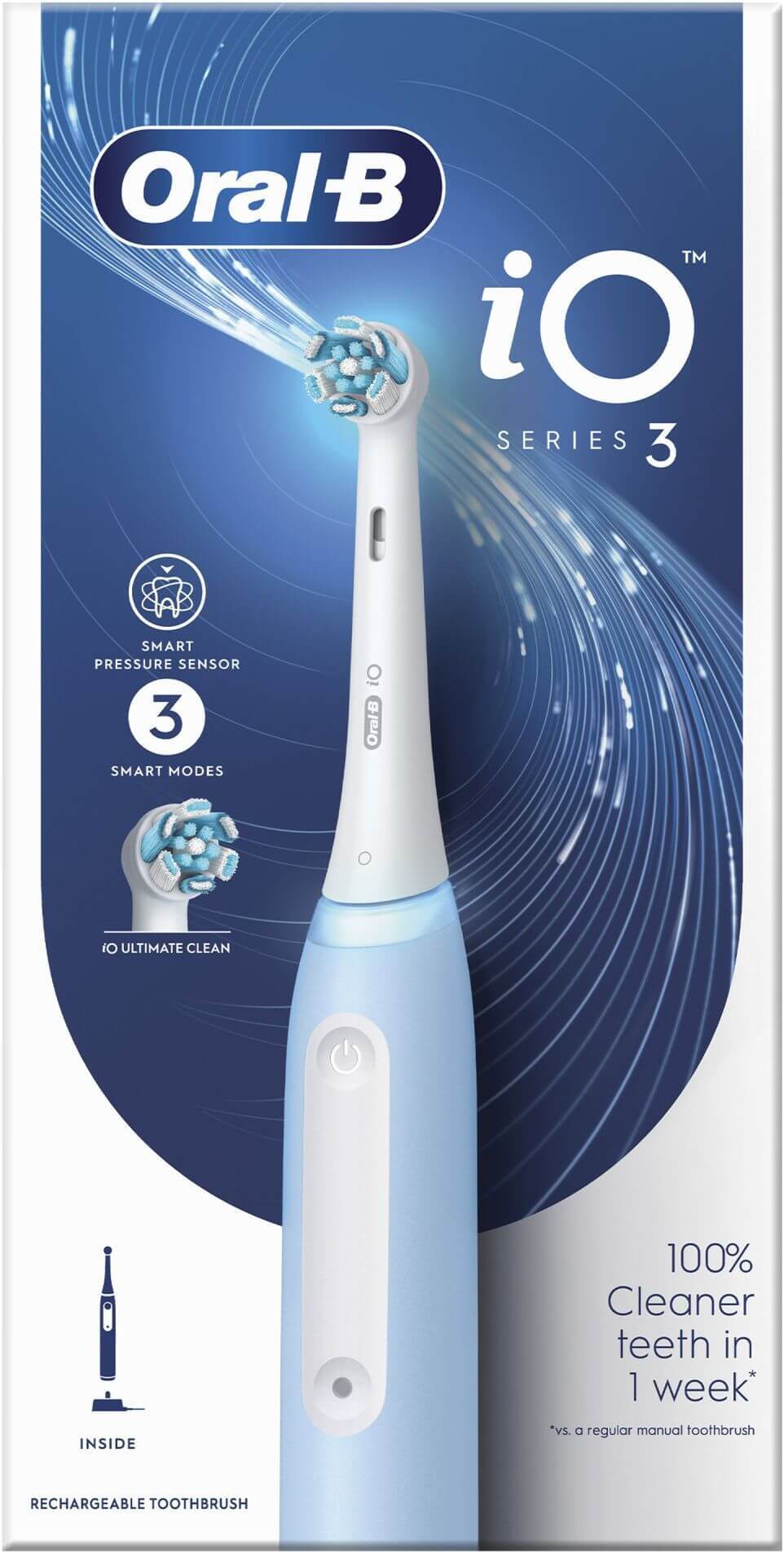 Elektrische Zahnbürste Oral-B iO 3 Blue