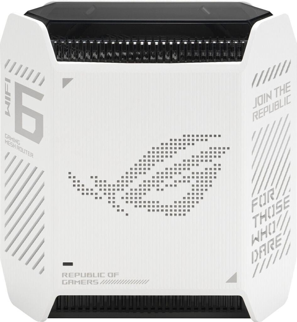 ASUS - ROG Rapture GT6 AX10000 AiMesh white - Mesh router Wi-Fi 6