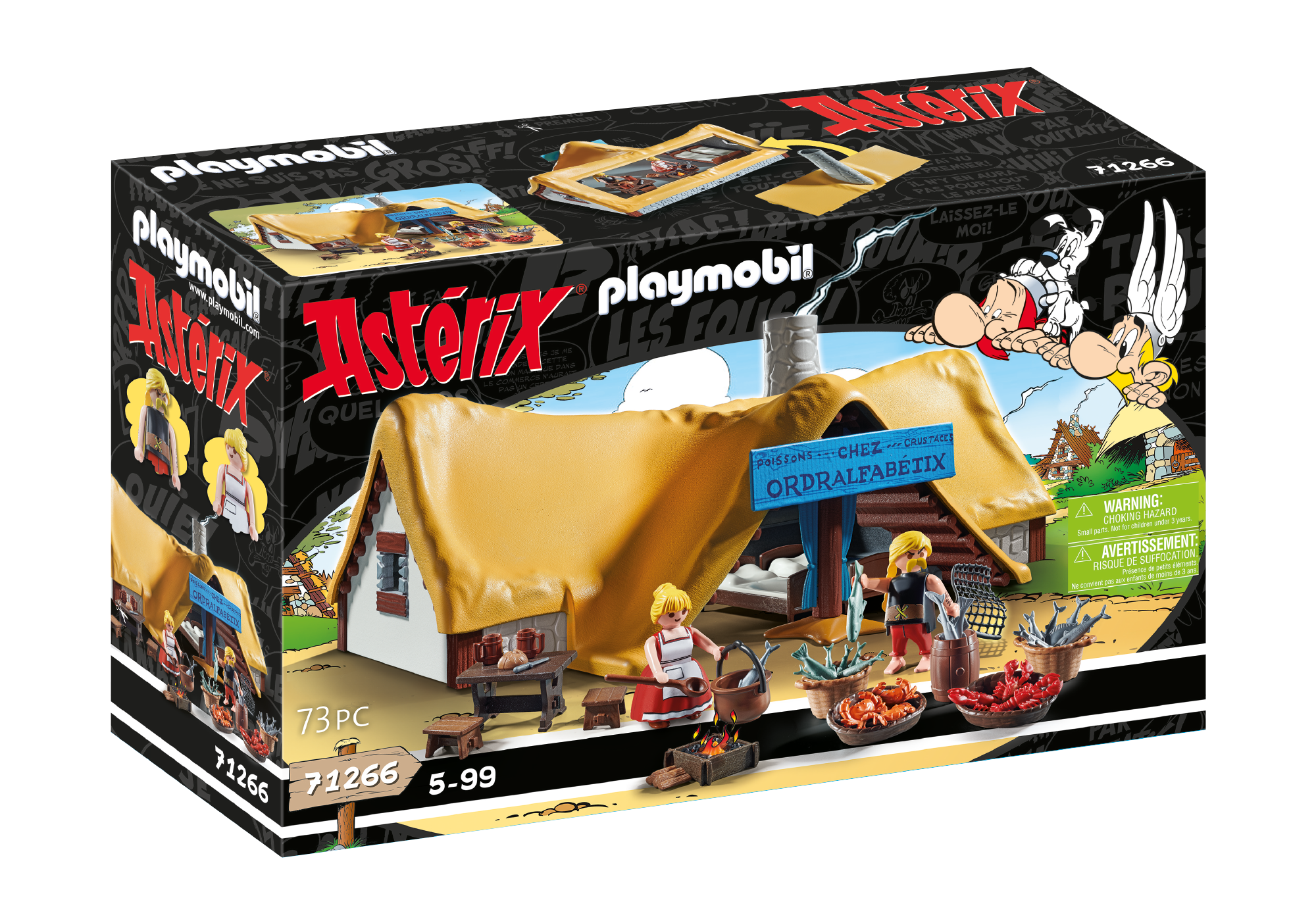 PLAYMOBIL - Asterix: Hütte des Verleihnix