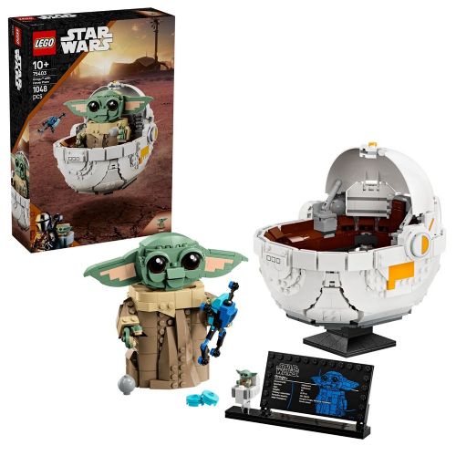 LEGO Star Wars - Grogu mit Schwebewagen - 75403 - 1048 Teile