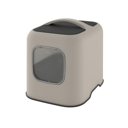 Katzentoilette Rotho My Pet CAPUCCINO Kunststoff