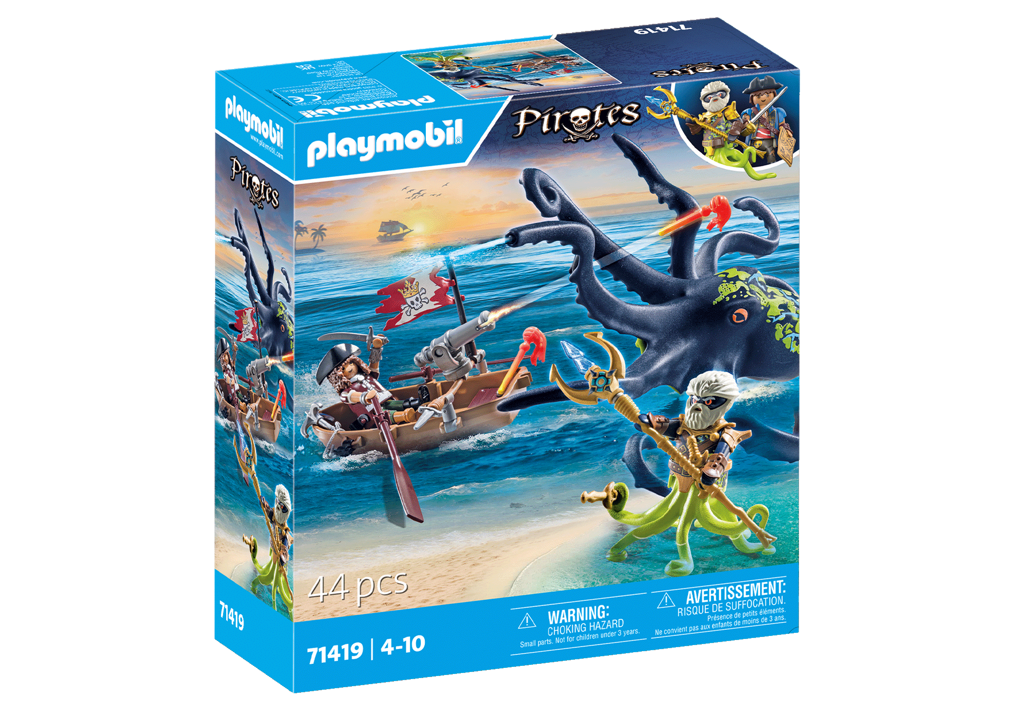 PLAYMOBIL - Battle with the Giant Octopus (71419)