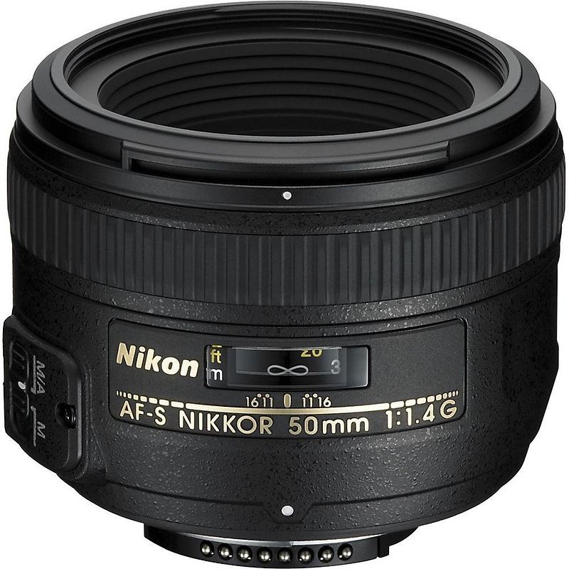 Nikon 2180 AF-S Nikkor 50mm 1:1,4G Objektiv (58mm Filtergewinde) schwarz