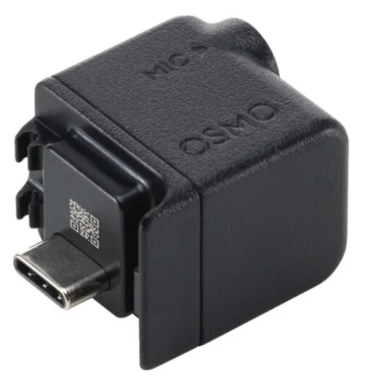 DJI Osmo Action 3,5 mm Audio-Adapter, Kompatibilität: Osmo Action 5 Pro, Osmo Action 4