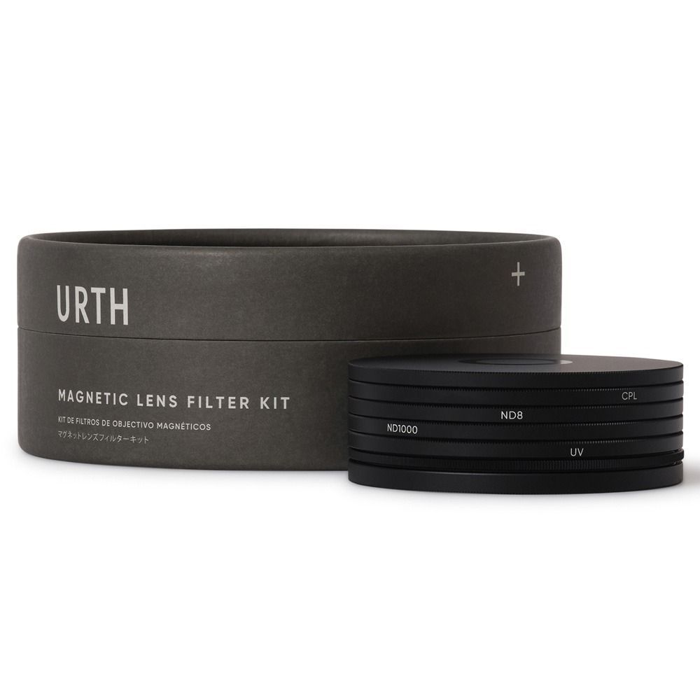Urth 55mm Magnetisches UV, Polfilter (CPL), ND8, ND1000 Filter Kit (Plus+)