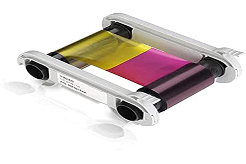 Evolis R5F002EAA Druckband – Druckbänder (Evolis Zenius, Primacy, Schwarz, Cyan, Rot, Gelb, Thermotransfer)