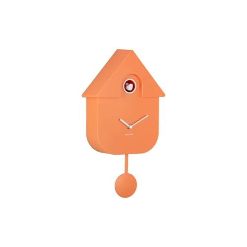 [DL] Wall Clock Modern Cuckoo ABS Soft orange -
