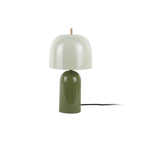 Leitmotiv Table lamp Rico Enamel Jungle Green w. grayed Jade