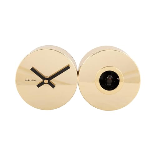 [DL] Wall Clock Duo Cuckoo Gold Plated