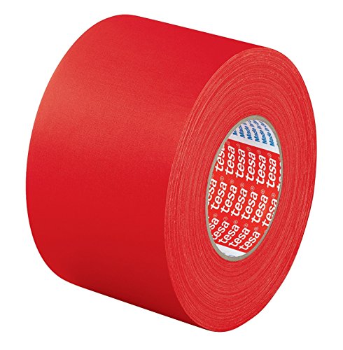 Tesa 4651-50-50-08 Gewebeband 50mm x 50 m rot