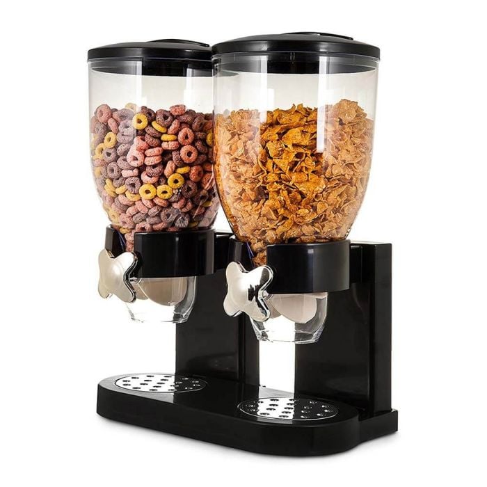 mikamax Cornflakes Dispenser – Cornflakes-Spender – Cornflakes – Haferflocken – Lebensmitteldispenser – Frühstückszubehör