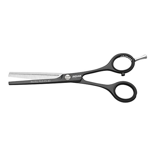 Jaguar Ciseaux Cheveux Pastel Plus Es 40 Noir 3053-2,lava, offset, Effilierschere