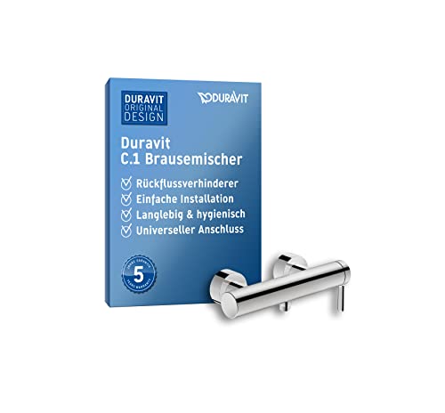 Duravit Einhebel-Brausemischer Aufputz C.1, Chrom