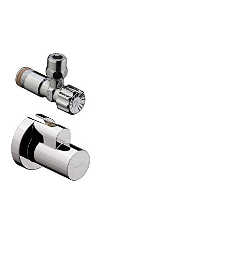 hansgrohe Eckventil mit Abdeckung, Chrom