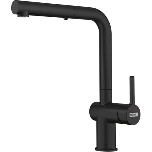 Franke 115.0653.382, Küchenarmatur Active L pull out spray, Matte black
