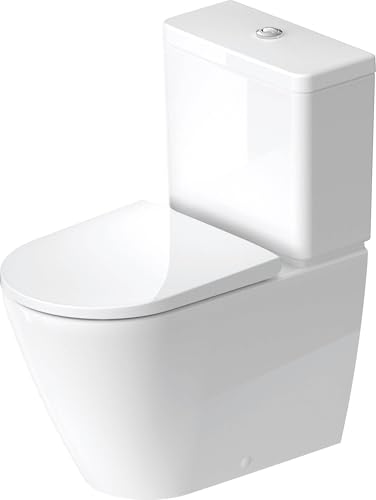Duravit D-Neo Stand WC für Kombination Weiß Hochglanz 650mm