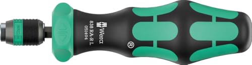 Wera 05051494001 838 RA-R L Bits-Handhalter mit Ratschenfunktion, 1/4", 1/4" x 130 mm