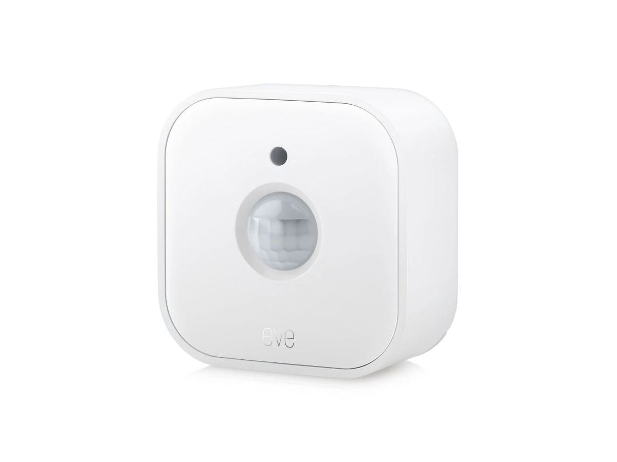 Eve Motion (Matter), Bewegungsmelder mit Lichtsensor (Innen-/Außenbereich), smarte Licht-/Geräte-Steuerung, kompatibel mit Alexa, Apple Home, Google Home, SmartThings, Thread Border Router erforderl