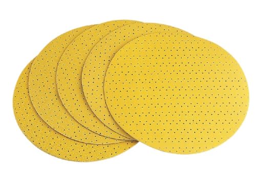 Flex Klett-Schleifpapier rund (Schleifpapier perforiert) D225 PF-P80 VE25-260.234