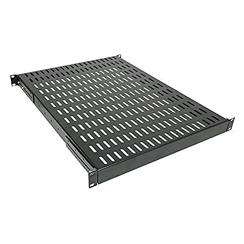 LogiLight 19 Zoll Schwerlast Fachboden (T-800 mm), schwarz