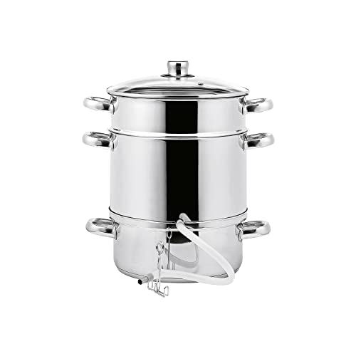 Haushalt International HI 22043 Edelstahl Entsafter 26cm