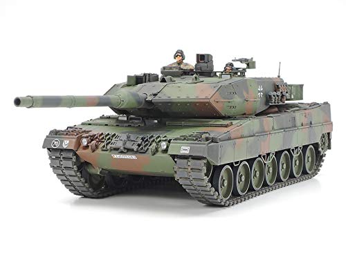 Tamiya 300035271 Leopard 2 A6 Main Battle Tank Militär Modellbausatz, Small