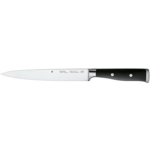 WMF Grand Class Fleischmesser 34 cm, Made in Germany, Messer geschmiedet, Performance Cut, Spezialklingenstahl, Klinge 20 cm