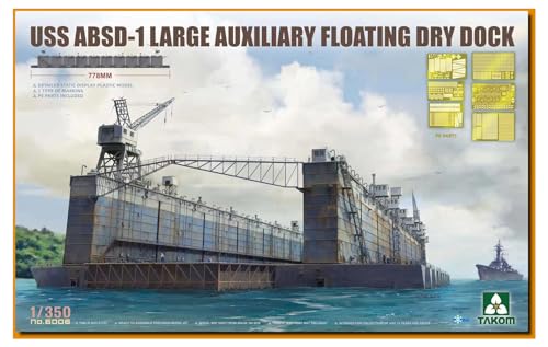 Takom Modell - Takom 6006 uss absd-1 große Hilfskraft schwimmende trockene Dock