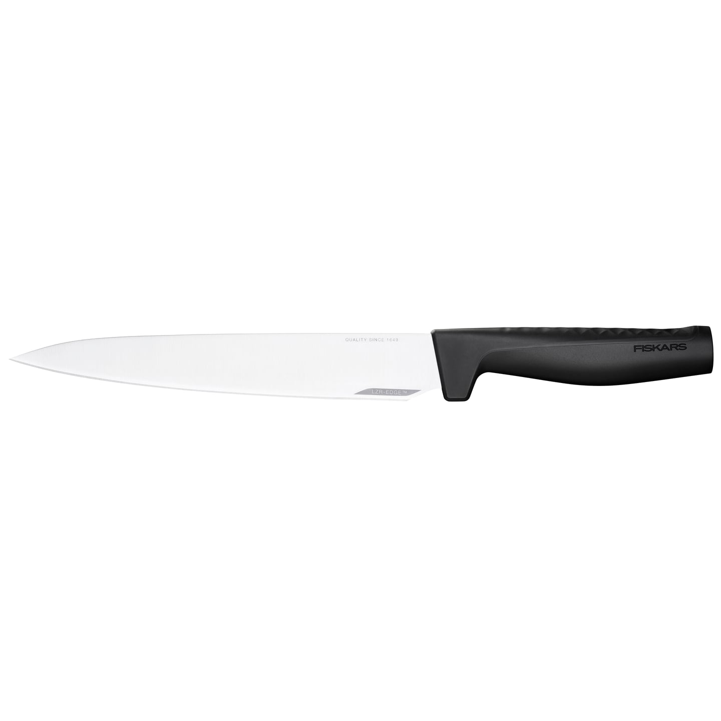 Fiskars Tranchiermesser, Hard Edge, Elegantes Design, Gesamtlänge: 35,1 cm, Rostfreier Stahl/Kunststoff, 1051760
