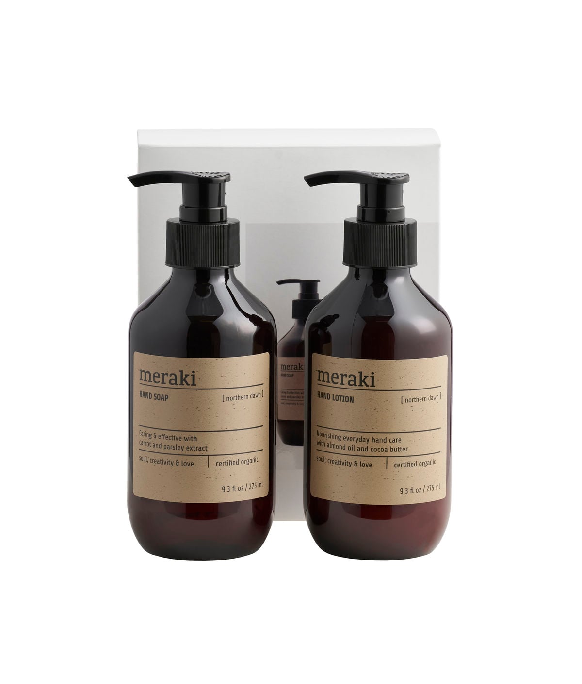 Meraki Geschenkbox, Northern dawn 275 ml., 275 ml., Braun