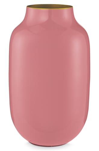 Pip Studio Vase Metall Oval Old Pink 30 cm