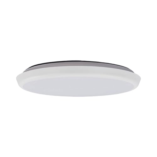 Arcchio LED Deckenleuchte Augustin (Modern) in Weiß (1 flammig,) - Lampe Deckenlampe Badezimmerleuchte