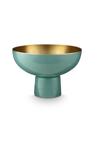PIP STUDIO Home Deco Metal Dekoschale hellblau 30cm