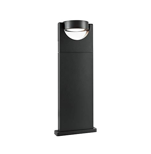 Paulmann Outdoor Pollerleuchte Swivea, Anthrazit, IP44, 8W, 460 lm, 3000 K, beweglicher Lichtkopf
