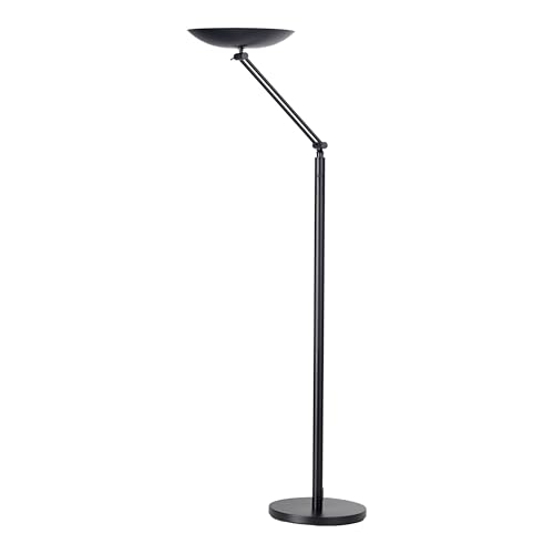 Unilux LED Deckenfluter Varialux, schwarz [Energieklasse E]
