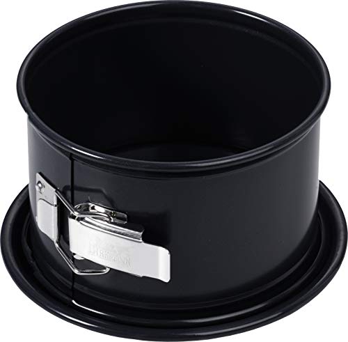 Birkmann, Premium Baking, Springform Ø 18 cm mit 12 cm hohen Rand, runde, auslaufsichere Form, aus Emaille, beste Antihaftbeschichtung, mit Edelstahlverschluss, PFOA-frei, 882133