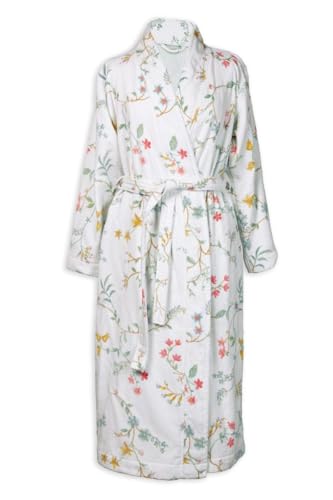Pip Studio Bademantel Les Fleurs Weiss L
