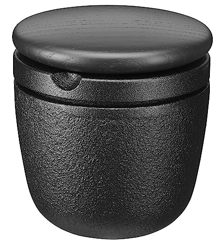 SKEPPSHULT Kräutermühle, Holz, black, small