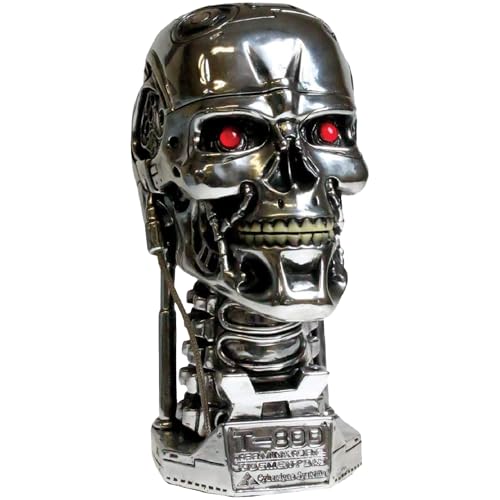 Nemesis Now-Terminator-Boîte de Rangement, argenté, 21 cm