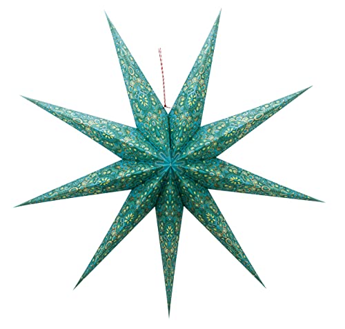 PIP STUDIO 51099216 Christmas Star Paper overall print green 110 cm (1 Stück)