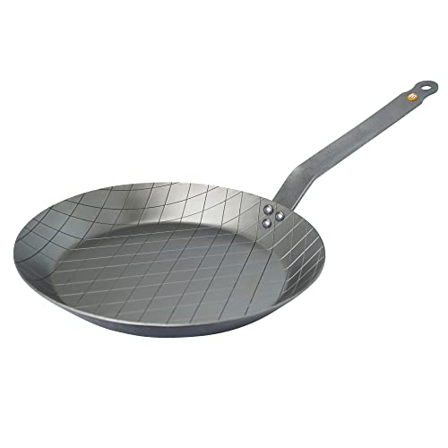 DeBuyer 5616.24 Steakpfanne, Edelstahl, silber, 24 cm