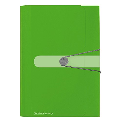 Fächermappe A4 PP 12 Fächer apfel easy orga to go VE=4ST