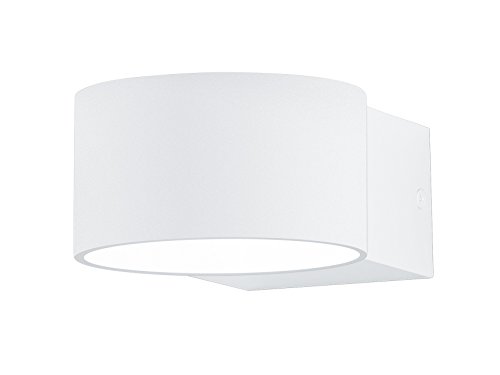 Trio Leuchten LED Wandleuchte Lacapo 223410131, Metall weiß matt, 1x 4.3 Watt