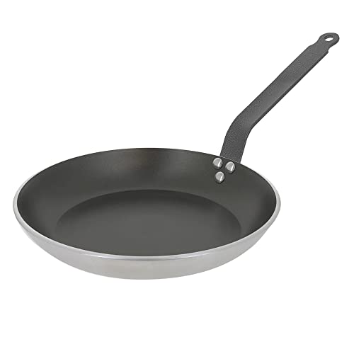 de Buyer CHOC Resto Induction Bratpfanne 24cm - Antihaft Pfanne, Schwarz