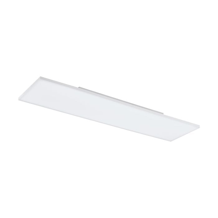 EGLO connect.z Smart-Home LED Panel Turcona-Z, Deckenlampe L x B 120 x 30 cm, ZigBee, App und Sprachsteuerung Alexa, Lichtfarbe einstellbar (warmweiß-kaltweiß), RGB, dimmbar